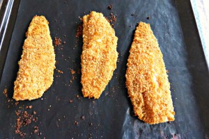 Baked Paprika Breaded Fish