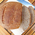 Rustic Crusty Wholemeal and Rye Bread (made from scratch)