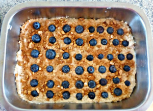 Blueberry and Creme Fraiche Cake