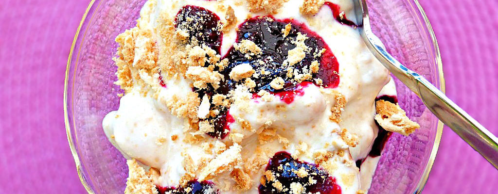 Greek Yoghurt Eton Mess with Homemade Meringue and Berry Jam
