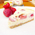 Strawberry Cottage Cheese and Greek Yoghurt Cheesecake