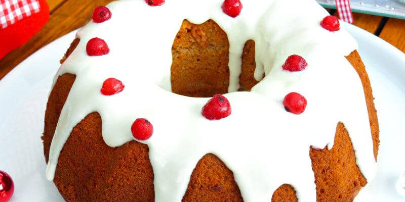 Swedish Soft Pepparkaka (Ginger Cake) with Lingonberry Jam