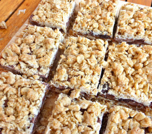 Oat and Caramel Chocolate Squares