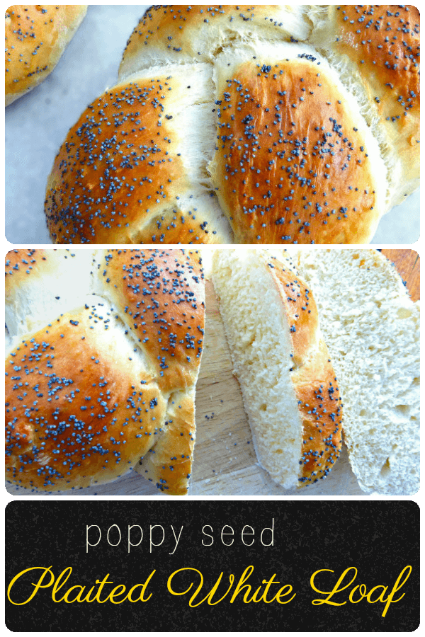 Poppy Seed Plaited Soft White Loaf