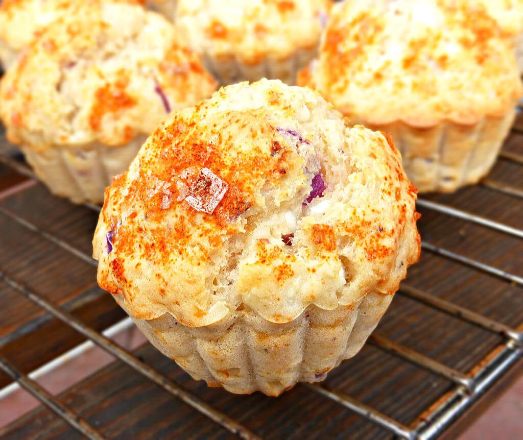 Cottage Cheese And Red Onion Muffins Gluten Free And Low Fat