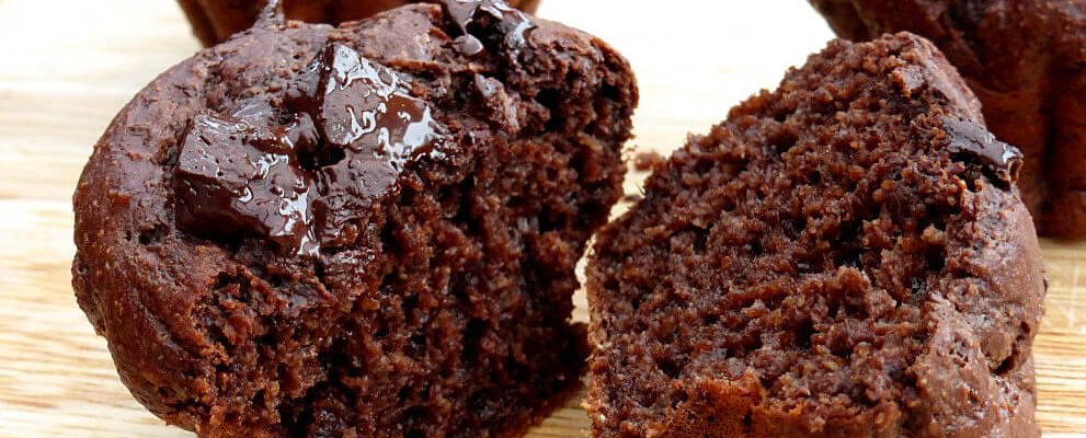 Fudgy Gluten Free Chocolate Muffins