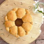 Spelt and Rye Herb Pull Apart Bread