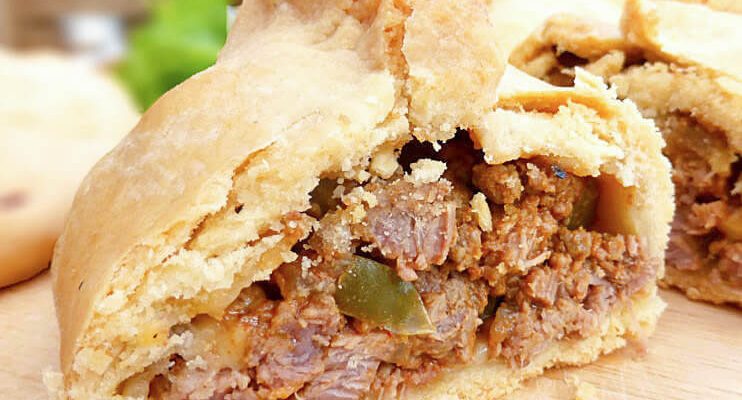 Homemade Spicy Beef and Onion Pasties (from scratch)