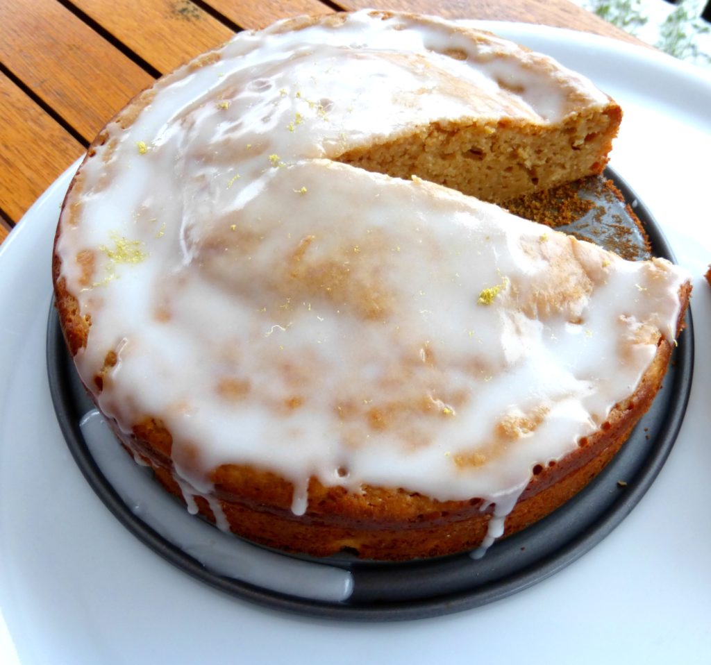 Grapefruit and Coconut Sugar Yoghurt Cake