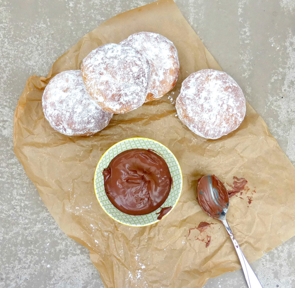 Actifry Nutella Filled Doughnuts
