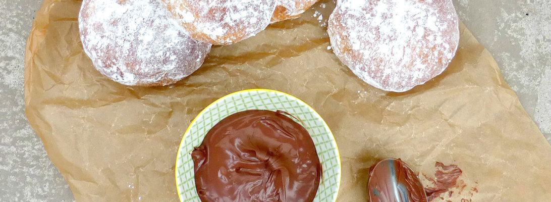 Actifry Nutella Filled Doughnuts