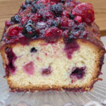 Summer Berry Drizzle Loaf Cake