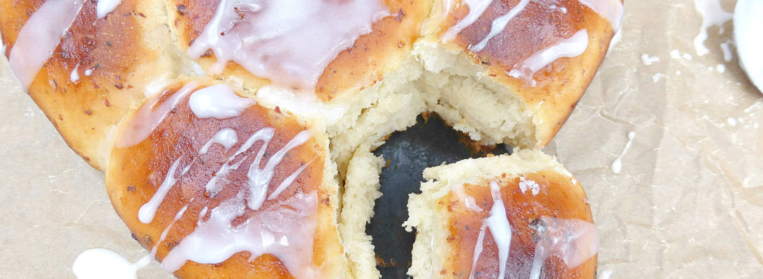 The perfect fikabröd (lime sweet bread with a tangy lime drizzle)