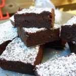 Gingerbread Dark Chocolate Brownies