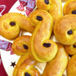 Swedish Lussekatter (Saint Lucia Saffron Buns)