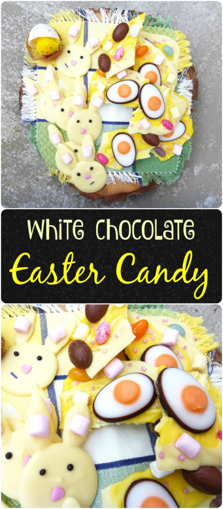 Two White Chocolate Easter Treats: Forlorn Bunnies and Eggy Bark