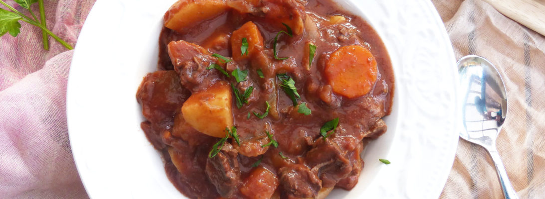 Beef and Tomato Crockpot Stew