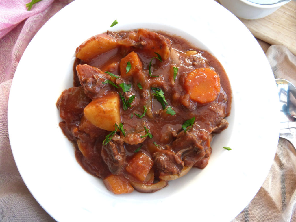 Beef and Tomato Crockpot Stew