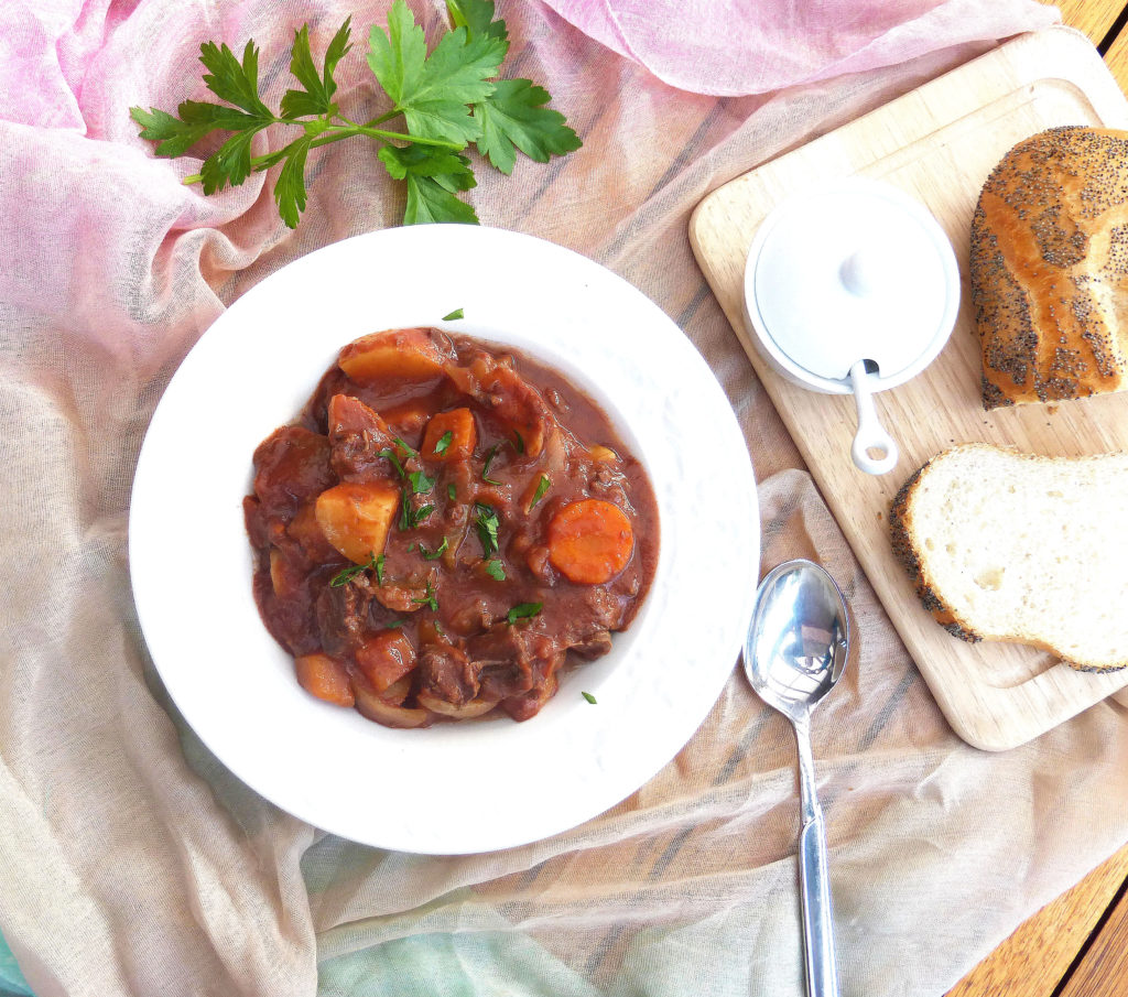 Beef and Tomato Crockpot Stew