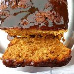 Coconut Sugar Caramel Apple Gingerbread Loaf