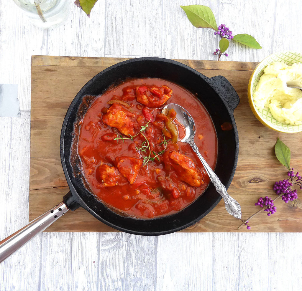 Spanish Style Smoked Paprika Chicken Stew
