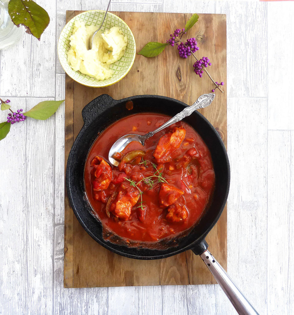 Spanish Style Smoked Paprika Chicken Stew