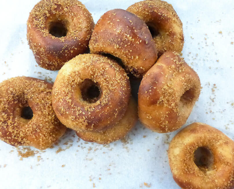 Gingerbread Actifry Doughnuts 