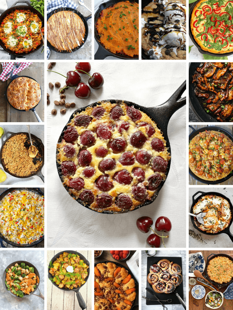 18 Stunning Cast Iron Skillet Recipes (sweet & savoury)