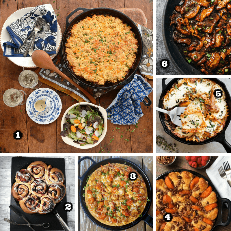 18 Stunning Cast Iron Skillet Recipes (sweet & savoury)